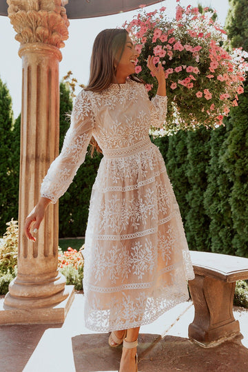 Leah Dress in Pink Floral - FINAL SALE