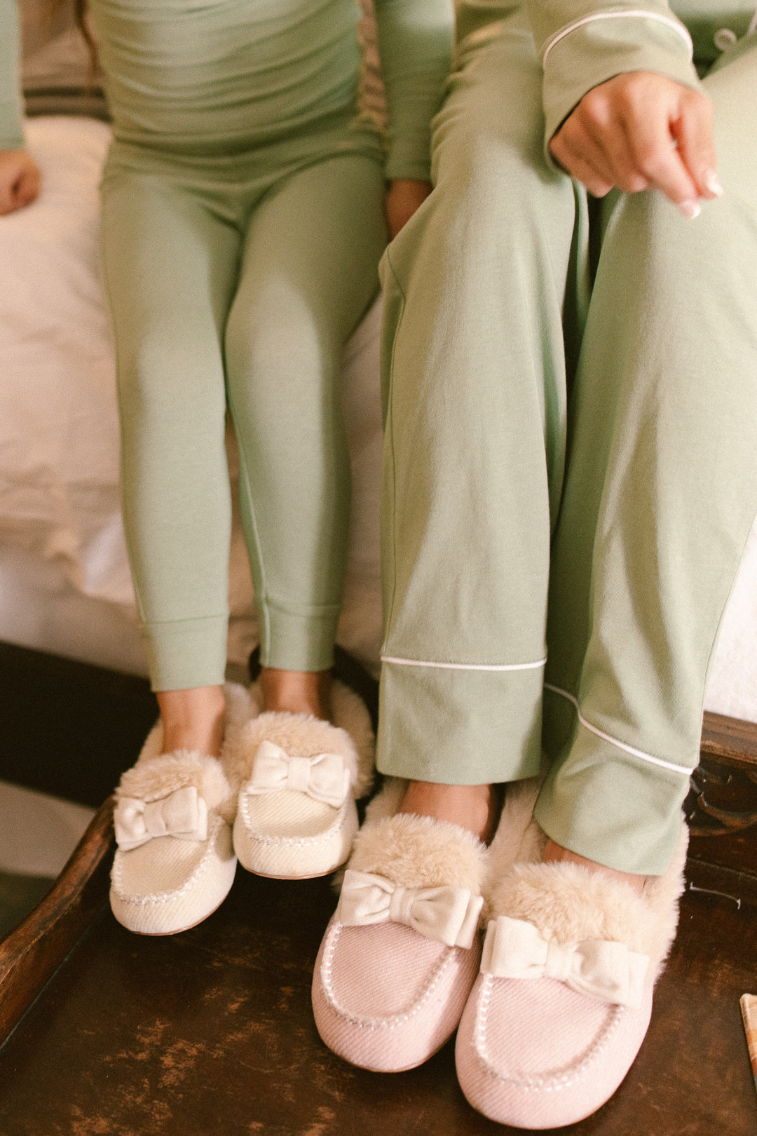 So Soft Classic Pajama Set in Green