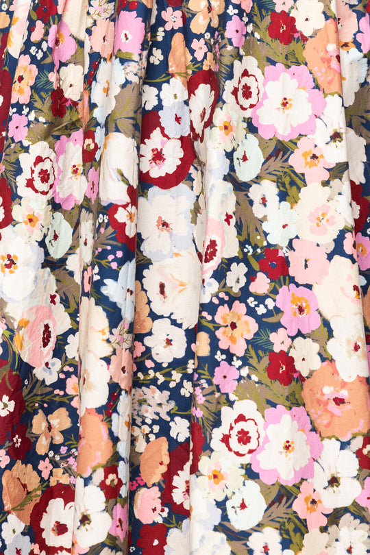 Sophia Dress in Midnight Garden