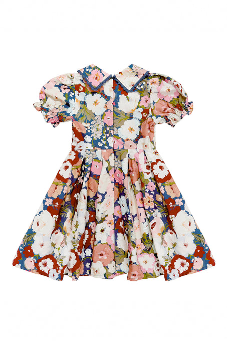 Mini Sophia Dress in Midnight Garden