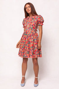 Margo Short Dress in Green Plaid - FINAL SALE