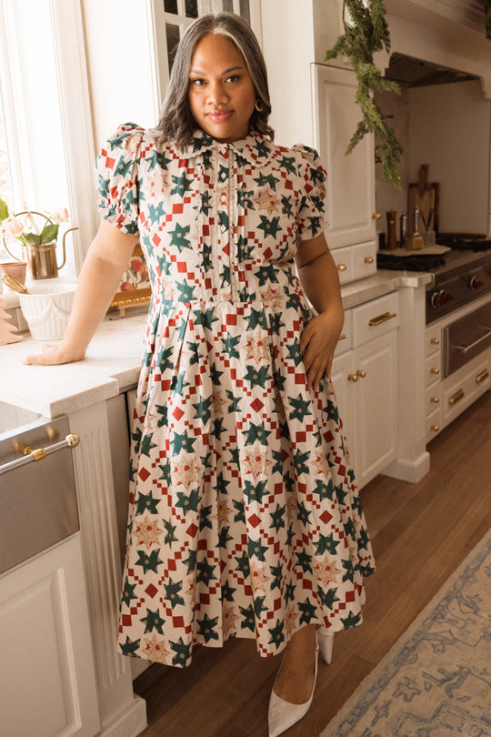 Sophia Dress in Louisa May Quilt