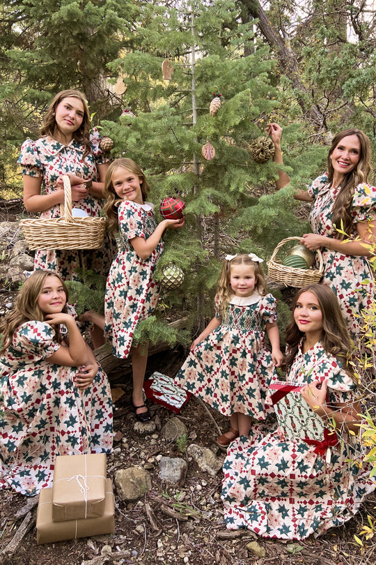 Sophia Dress in Louisa May Quilt