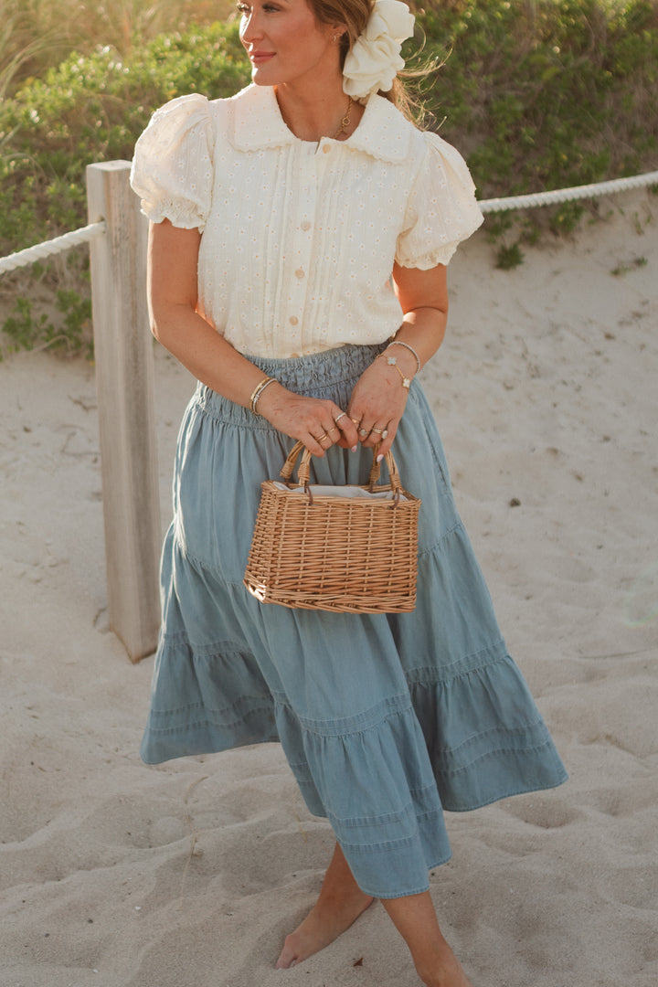 Dani Skirt in Denim