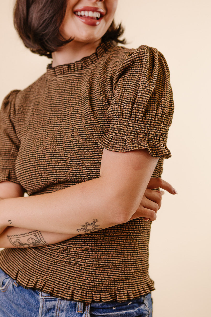 Stevie Striped Top - FINAL SALE