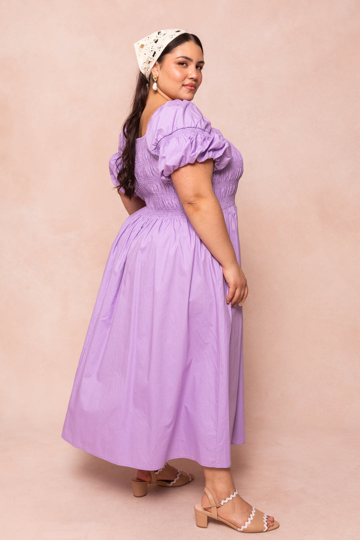 Lisa Dress in Lavender