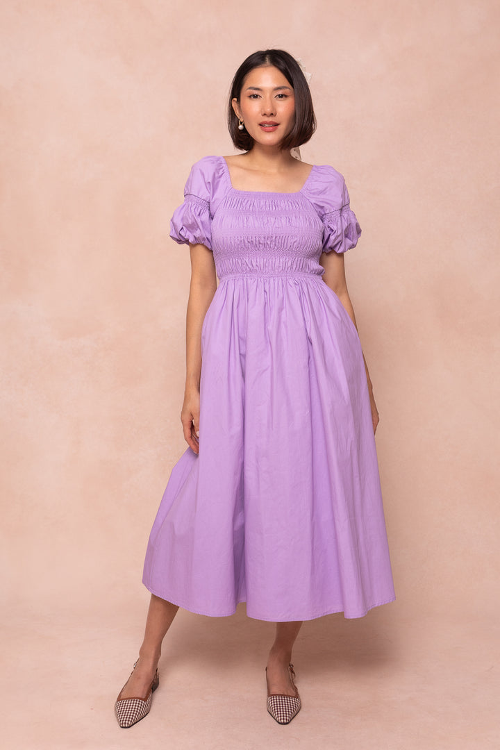 Lisa Dress in Lavender