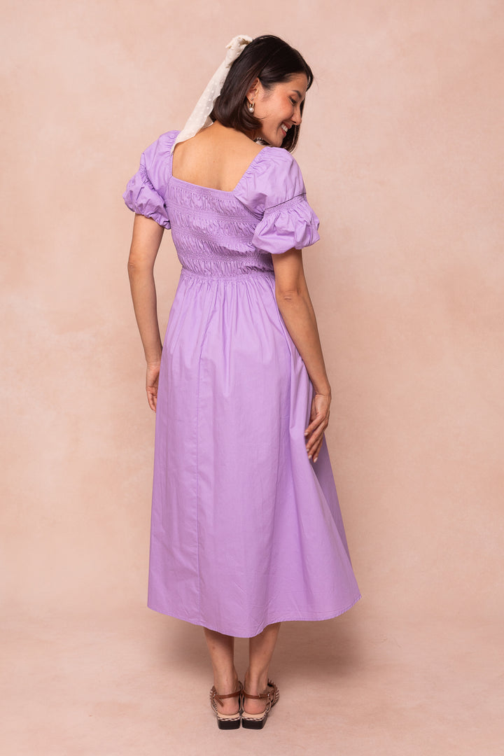 Lisa Dress in Lavender