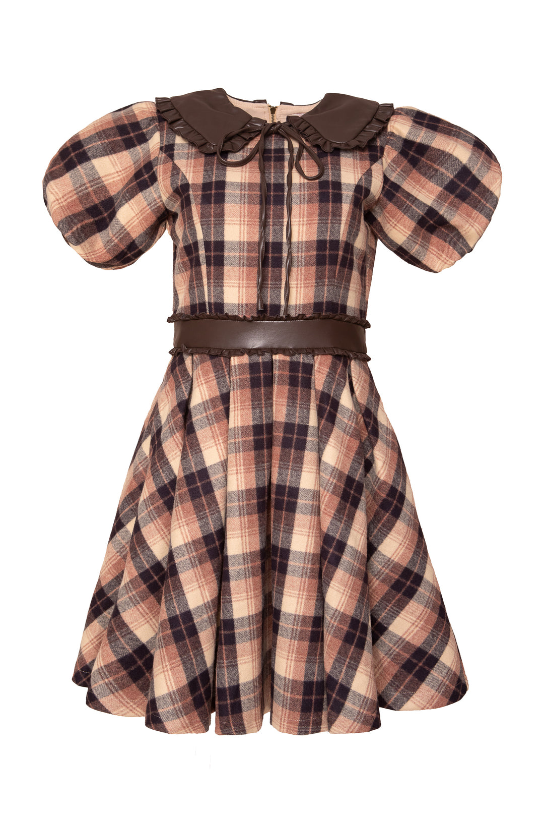 Celine Dress in Plaid