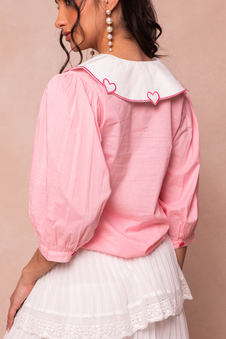 Sweetie Blouse in Pink