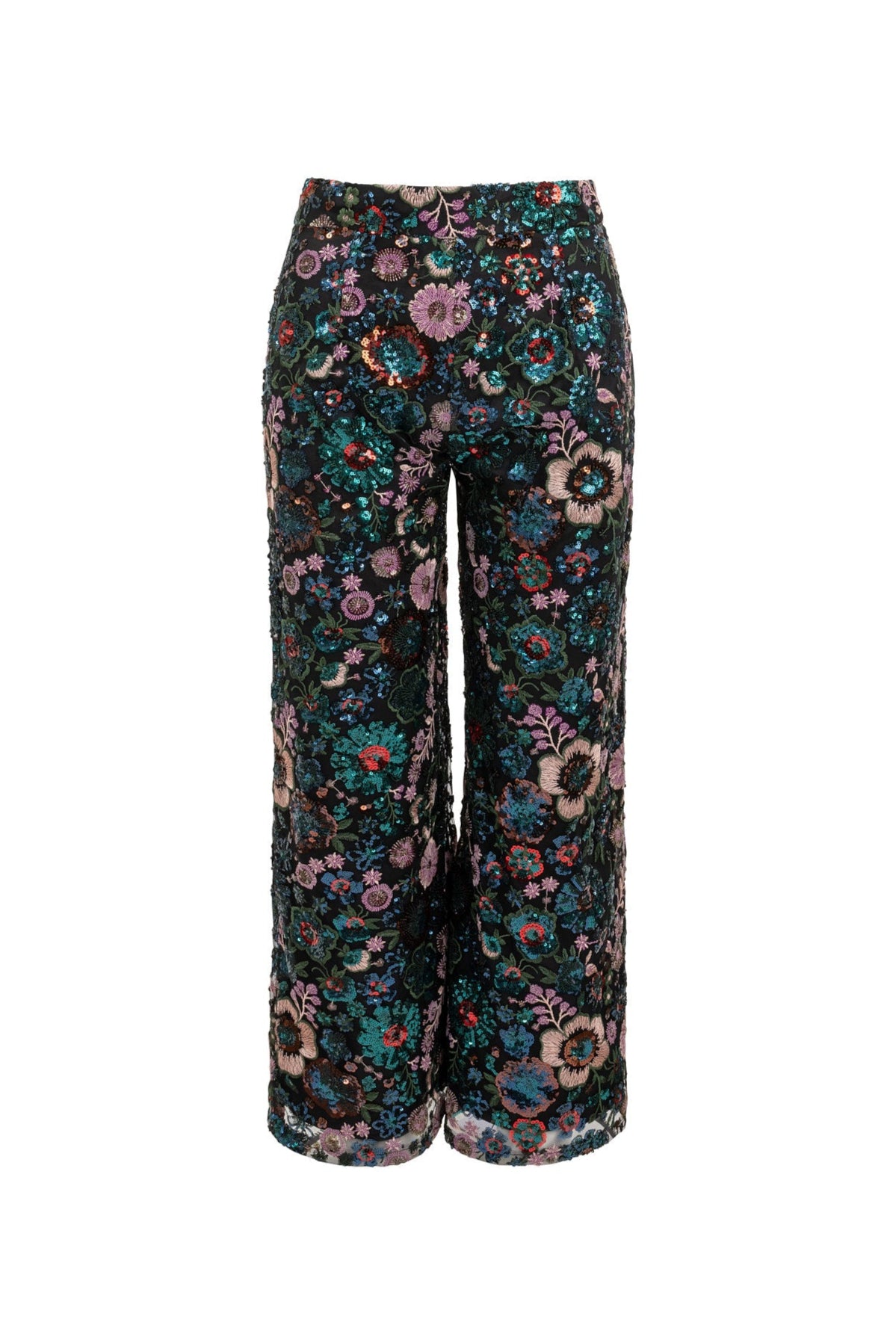 Tamsin Pants in Floral Sequin – Ivy City Co