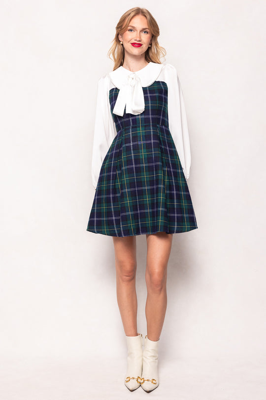 Tawny Dress in Nocturne Plaid 16 Tawny Dress in Nocturne Plaid 16