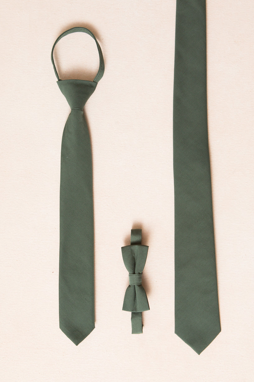 Baby Boys Henry Bow Tie in Dark Green