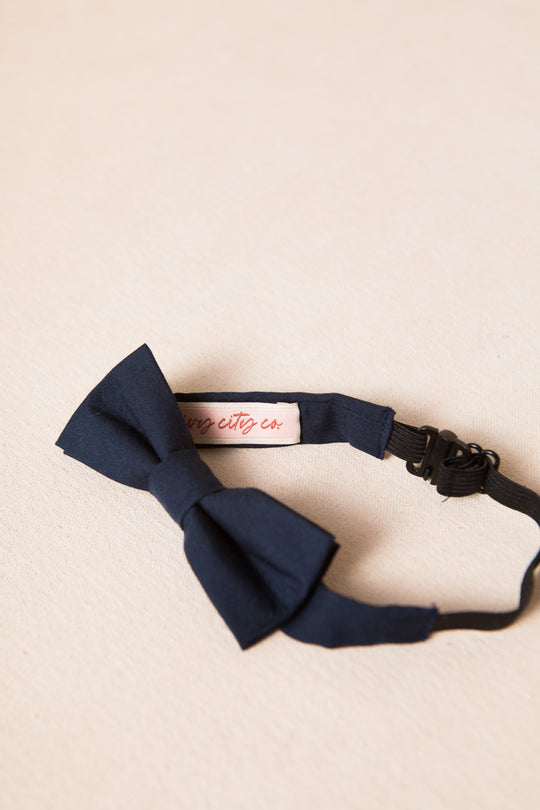 Baby Boys Henry Bow Tie in Navy