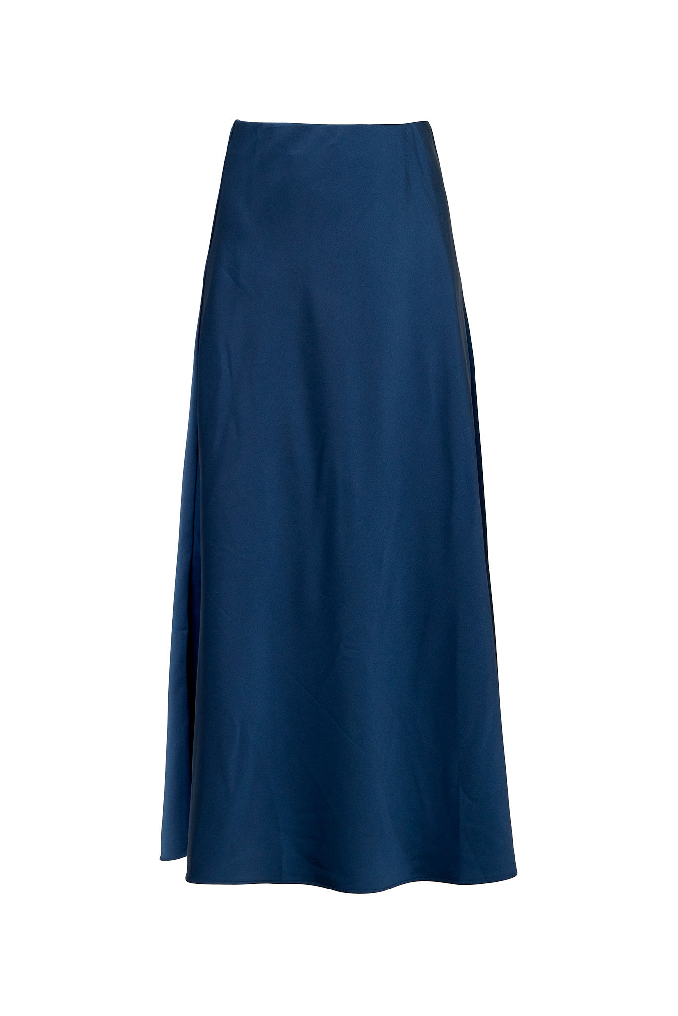 Tiff Skirt in Navy Satin – Ivy City Co