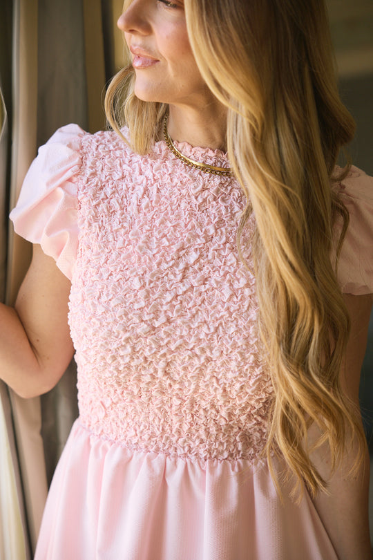 Tori Dress in Light Pink XXS Tori Dress in Light Pink XXS