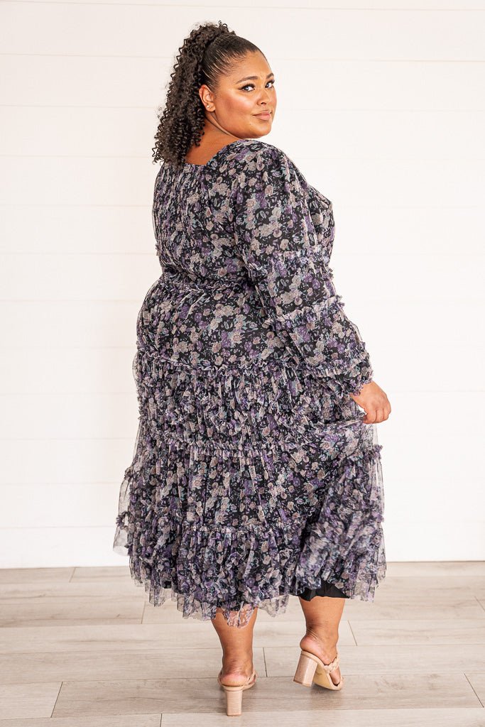 Catherine Dress in Dark Floral