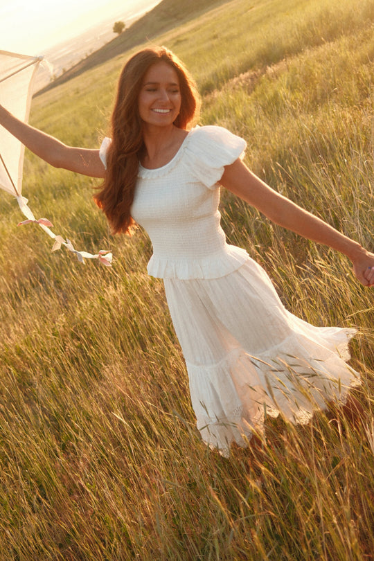 Verona Skirt in Reverie Dobby-2