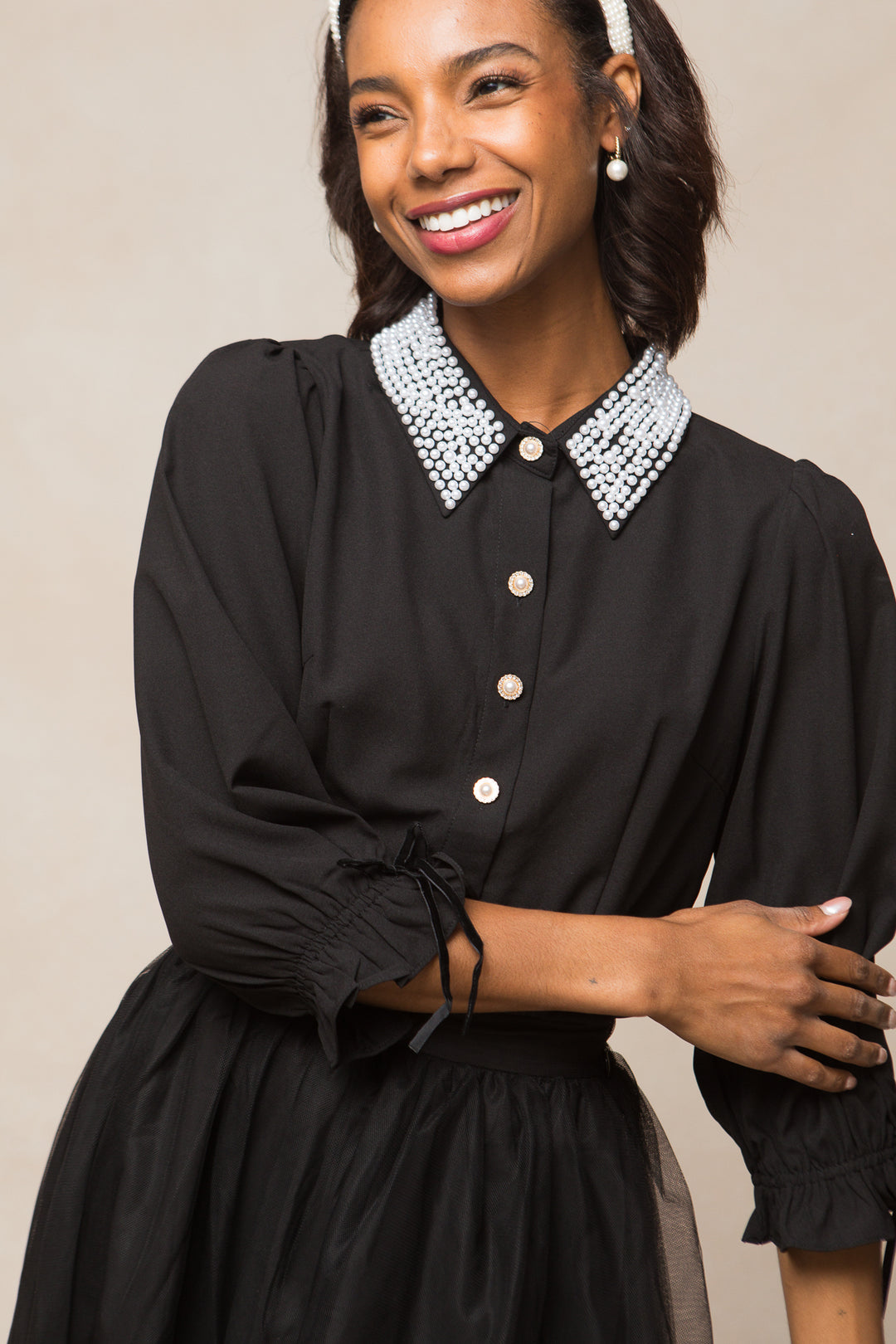 Vidita Blouse in Black