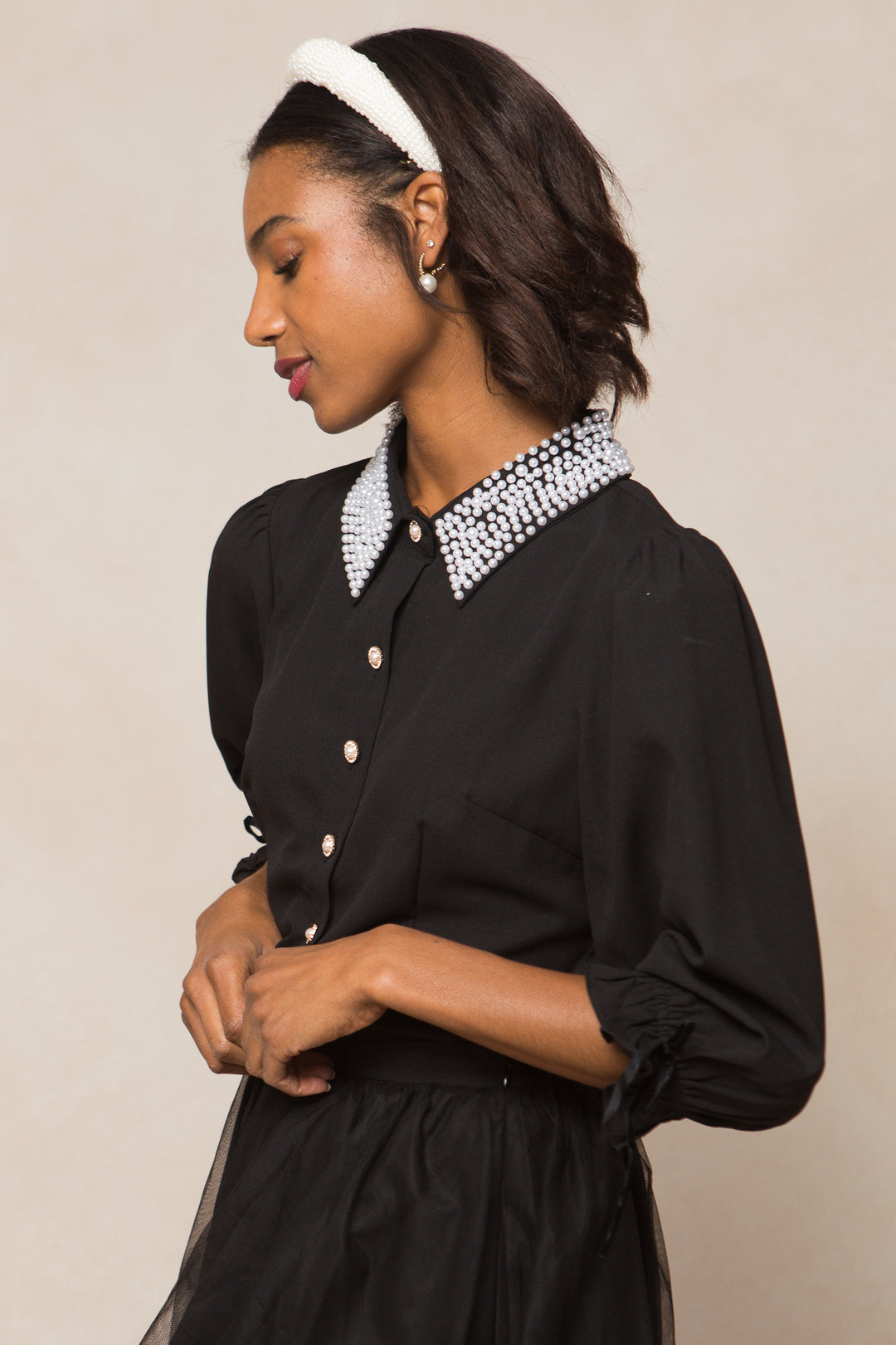 Vidita Blouse in Black