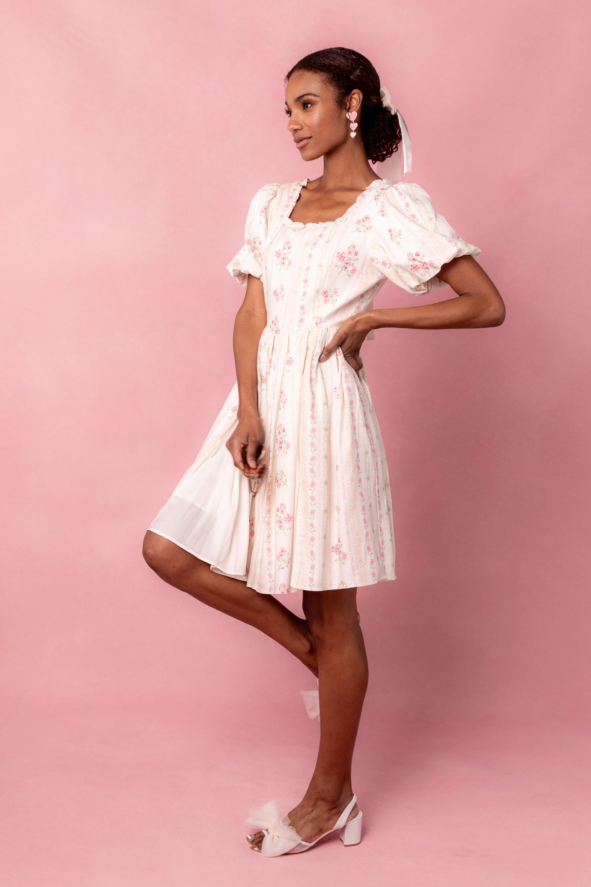 Flowers For All Dress in Vintage Floral-Adult