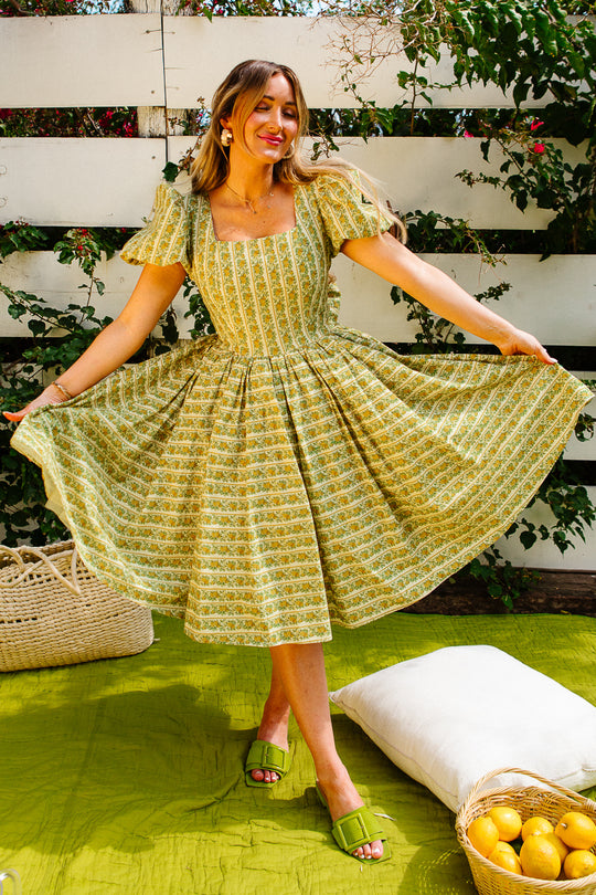 Cupcake Dress in Vintage Floral