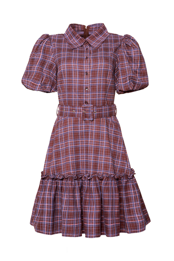 Virginia Dress in Plaid