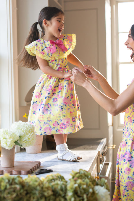 Mini Aster Dress in As You Dream Floral