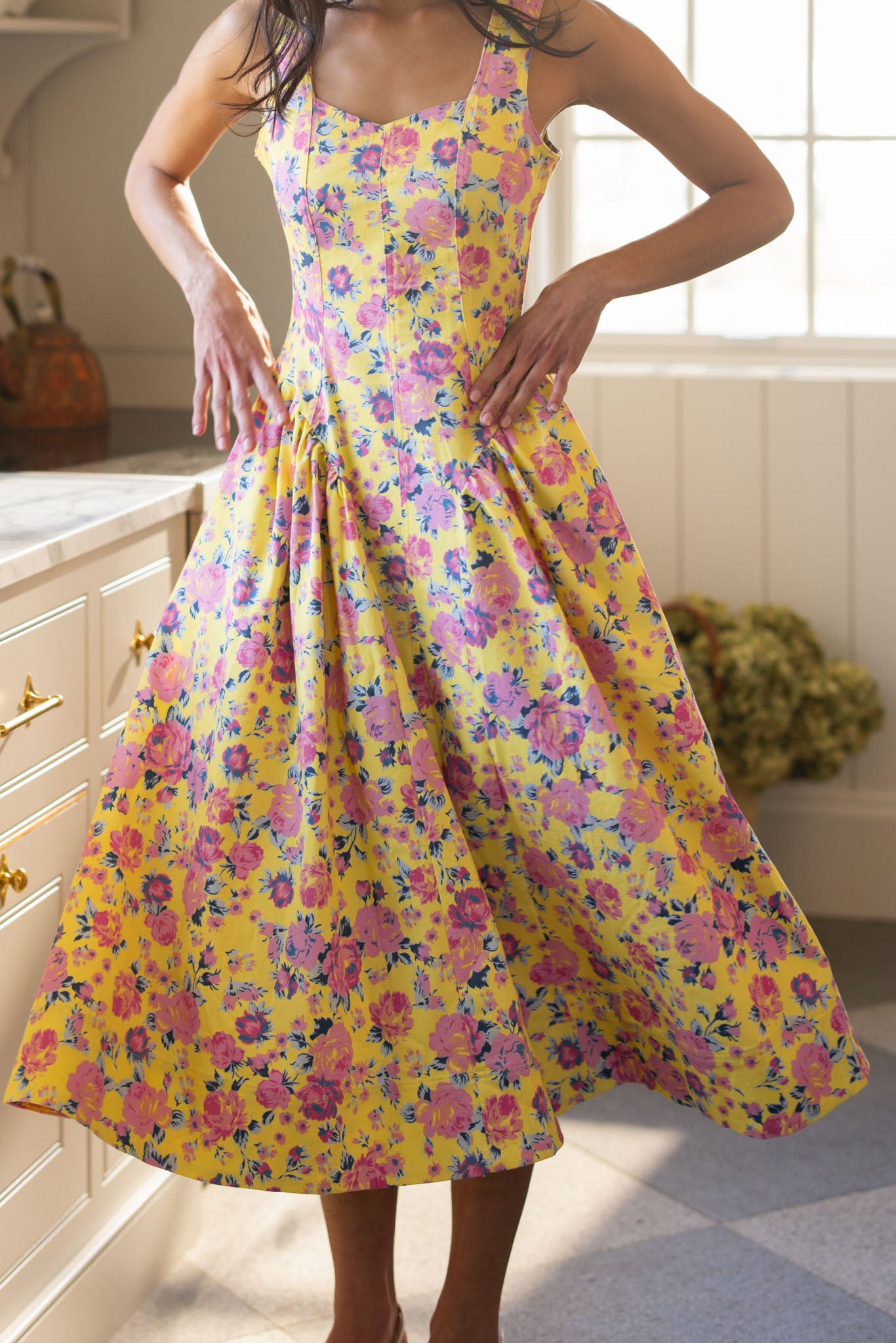 Edith Dress in As You Dream Floral – Ivy City Co