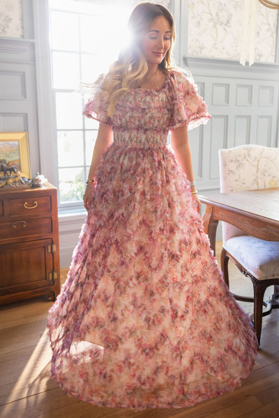 Florentina Dress in Alluring Floral 5X Florentina Dress in Alluring Floral 5X