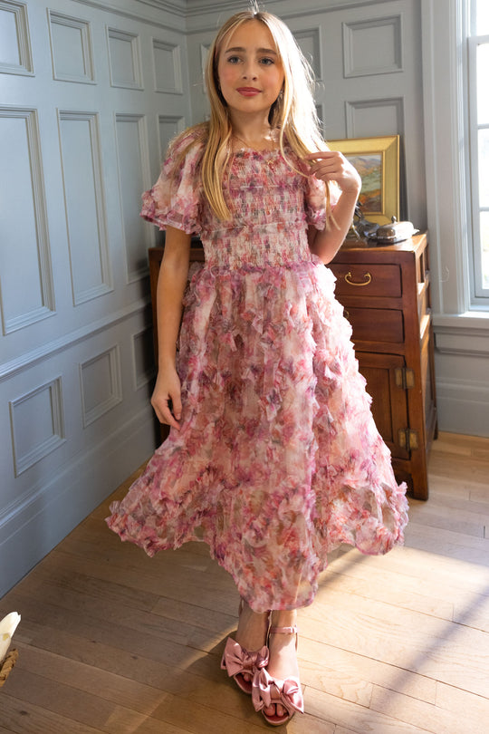 Mini Florentina Dress in Alluring Floral 6/7 Mini Florentina Dress in Alluring Floral 6/7