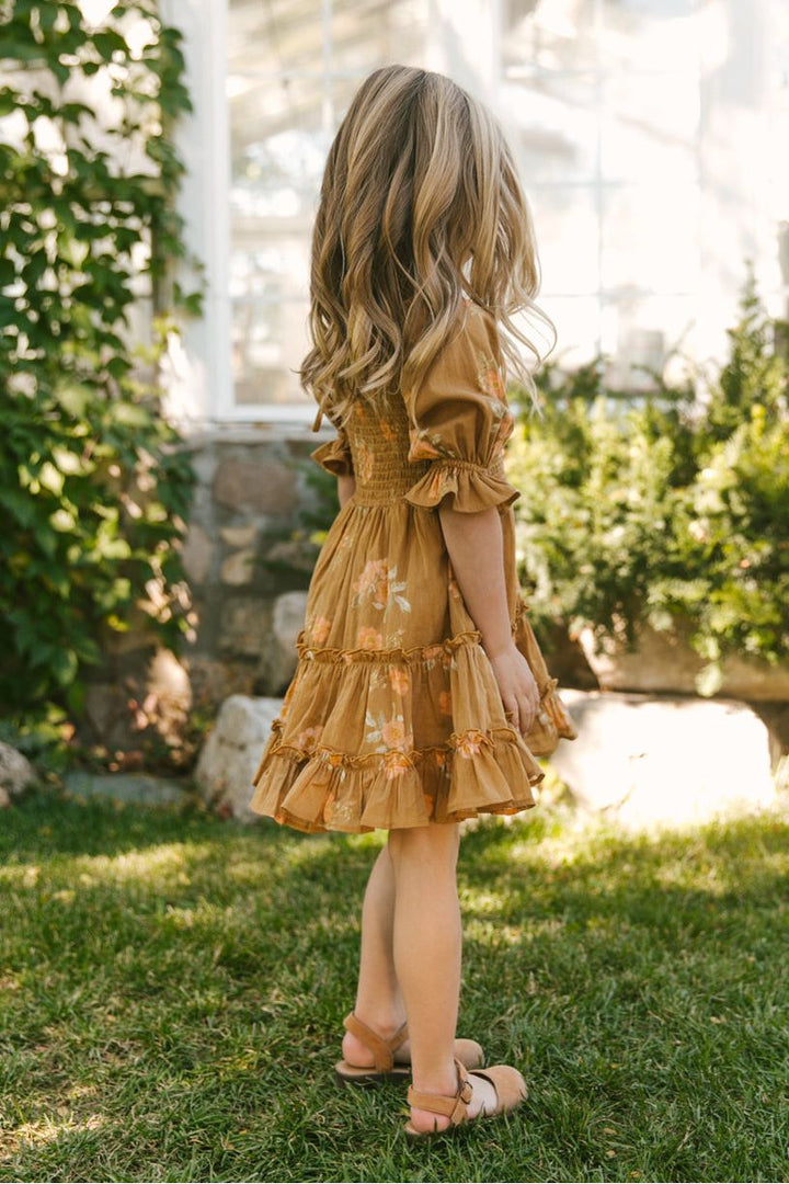 Mini Madeline Dress in Celeste Floral