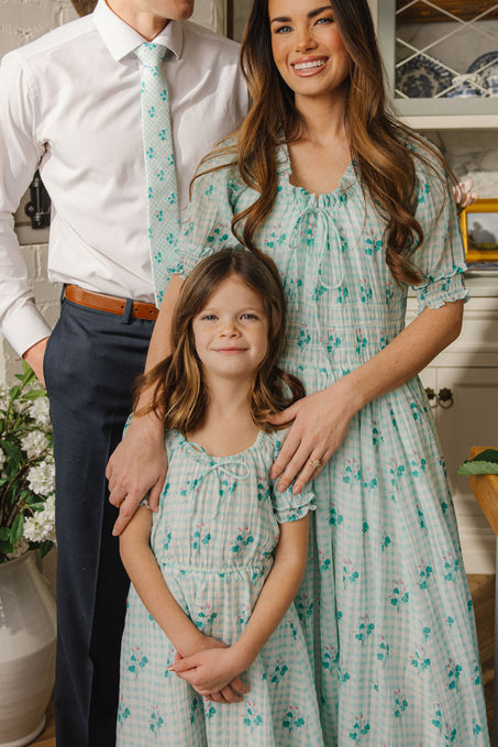 Jessie Dress in Bloom Gingham