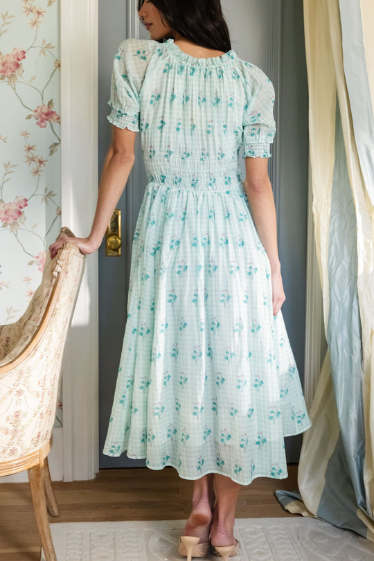 Jessie Dress in Bloom Gingham
