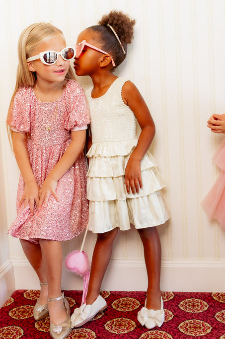 Mini Aiden Dress in Cream