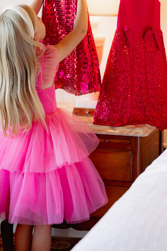 Mini Liza Dress in Pink Ivy City Co Mini Liza Dress in Pink Ivy City Co