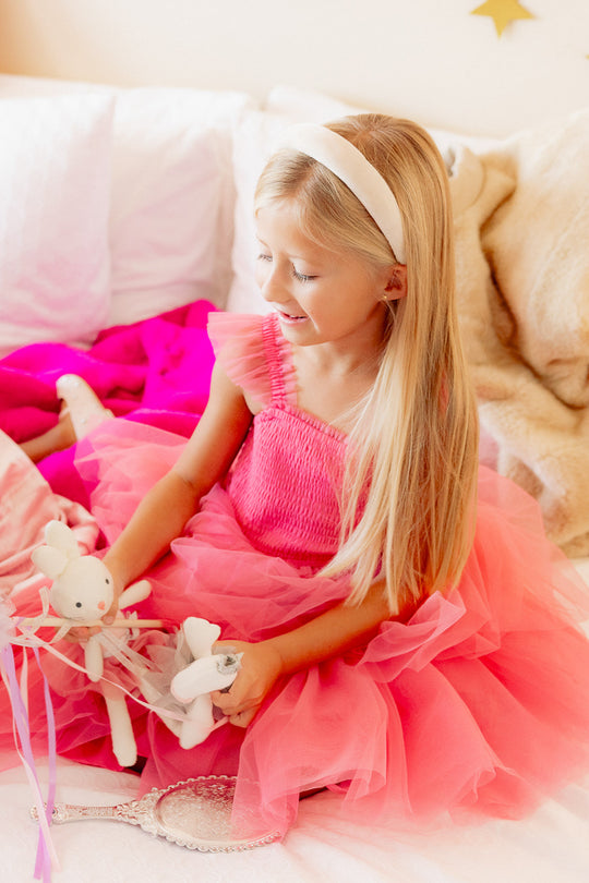 Mini Liza Dress in Pink
