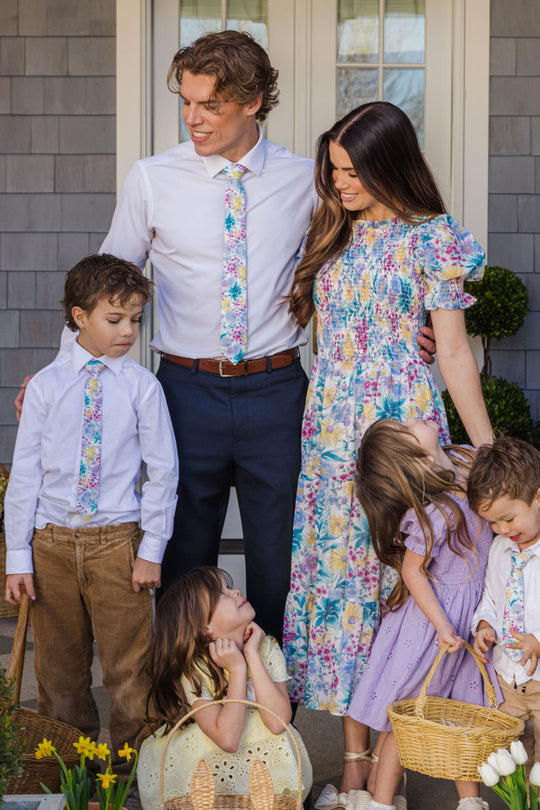 Ties in Pretty Plumeria