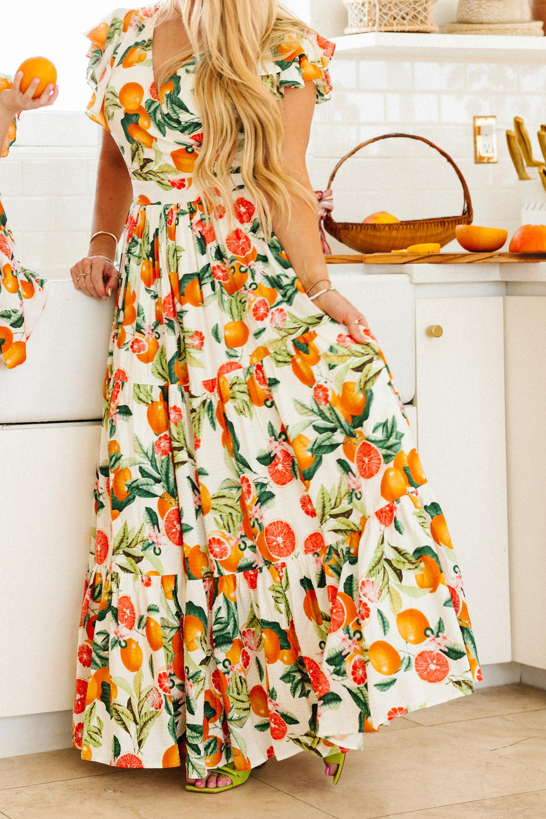 Trixie Dress in Citrus