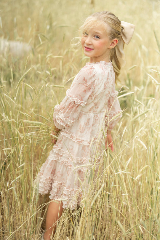 girl cream dress Buy Ivory Cream Flower Girl Bow Dress (3mths-16yrs) from Next USA