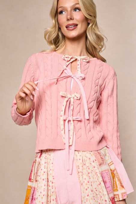 Imani Sweater in Blush