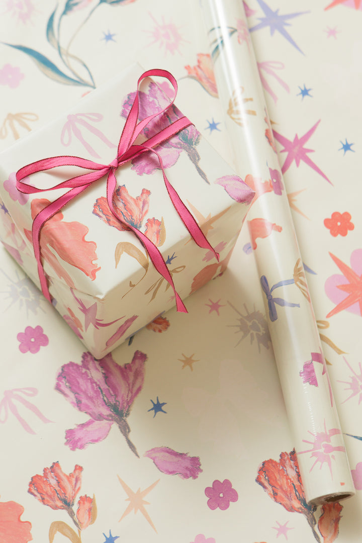 Wrapping Paper in Tilly Print