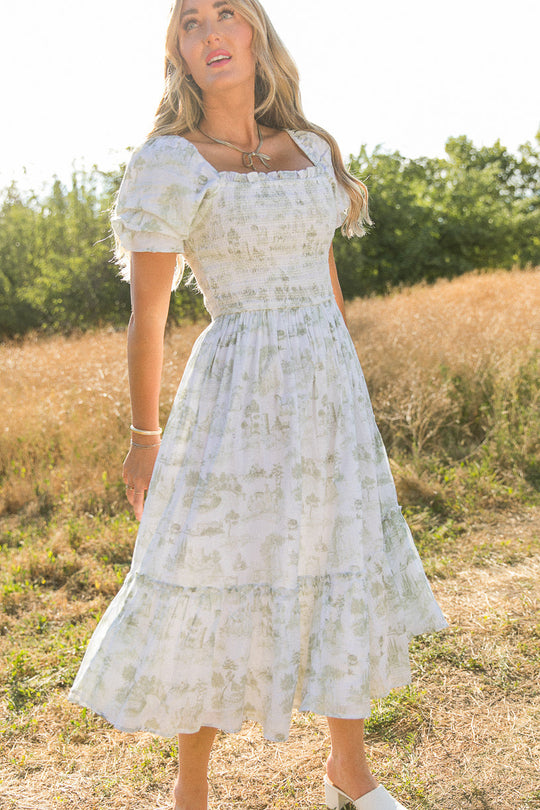 Valencia Dress in Sage