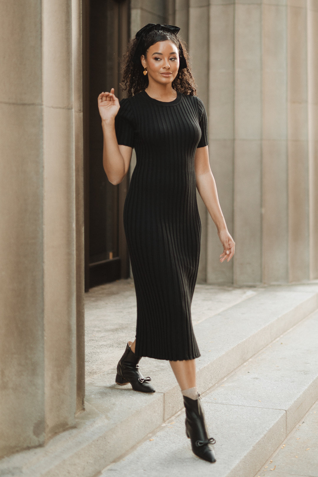 Alexa Dress in Black - FINAL SALE