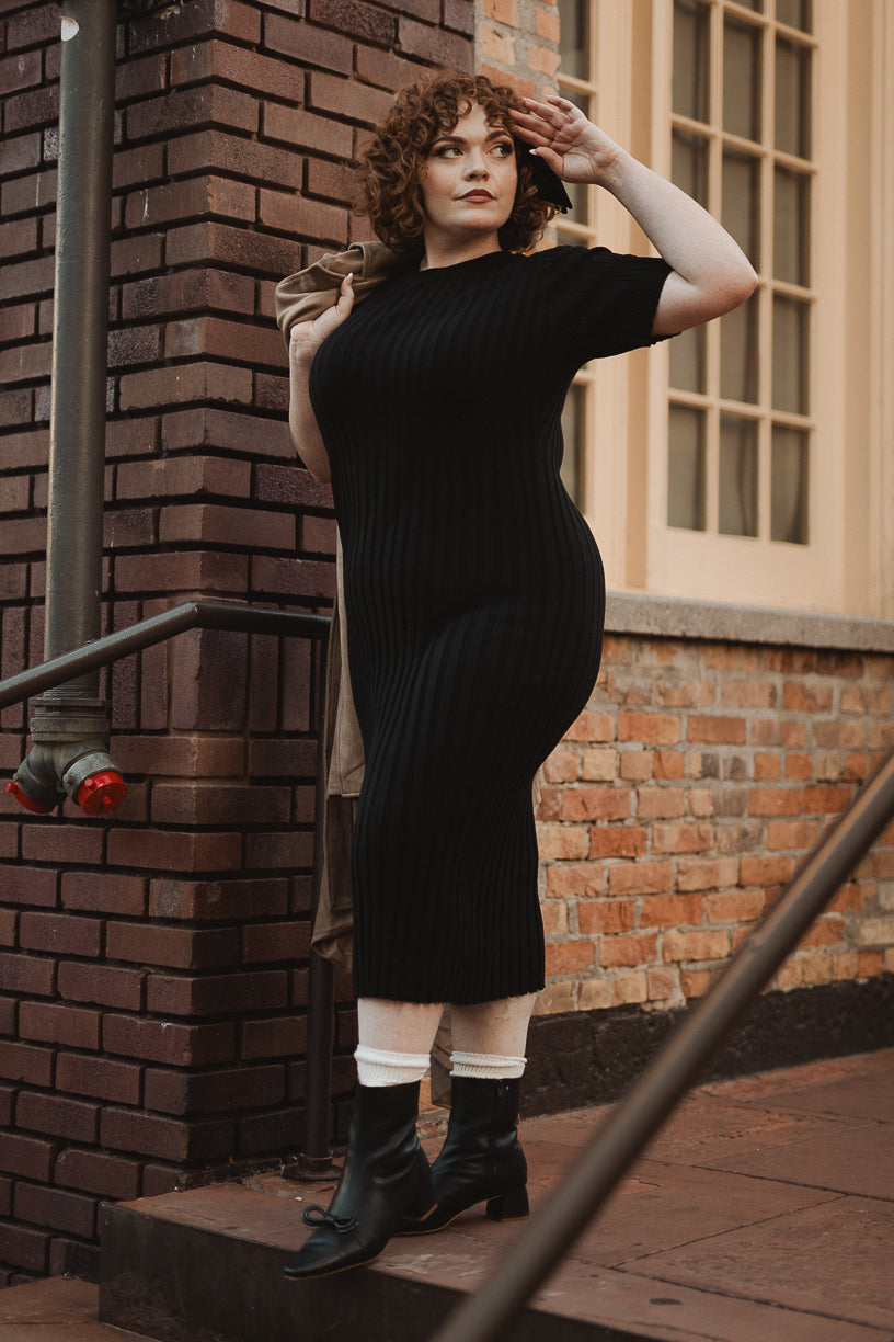 Alexa Dress in Black – Ivy City Co