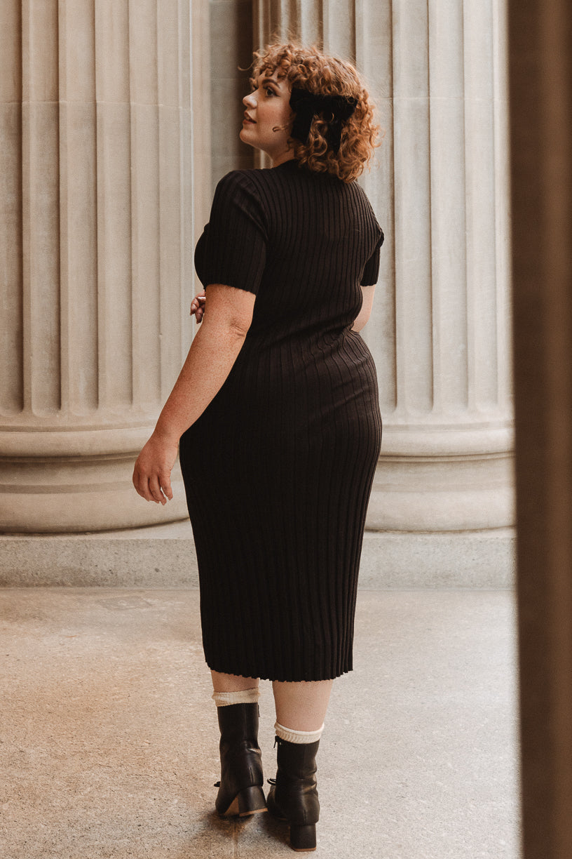 Alexa Dress in Black – Ivy City Co