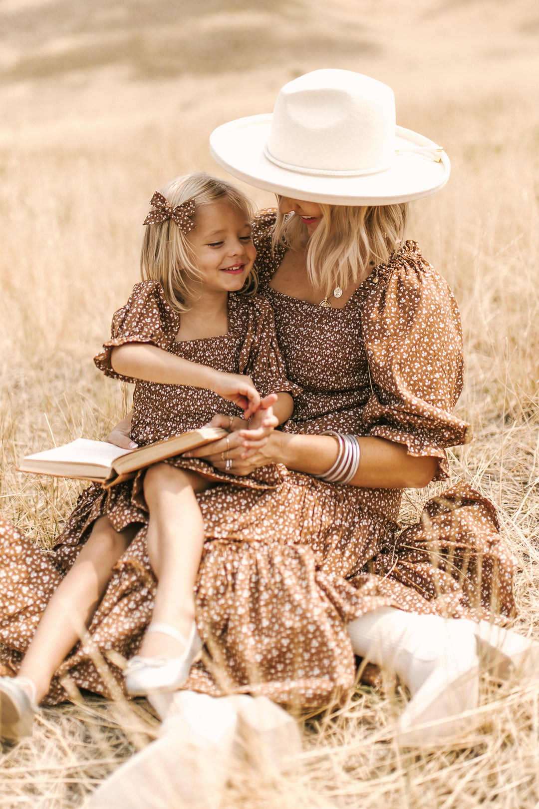 Madeline Dress in Amber Floral