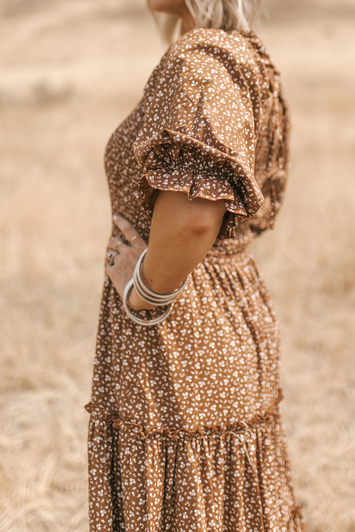 Madeline Dress in Amber Floral