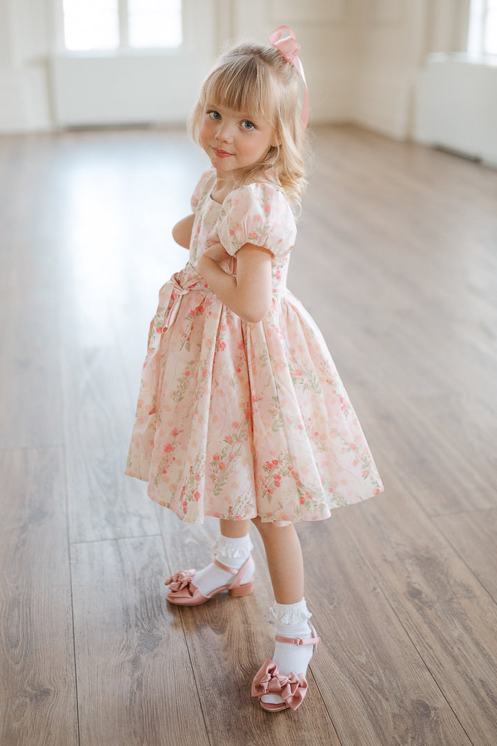 Mini Cupcake Dress in Pink Floral