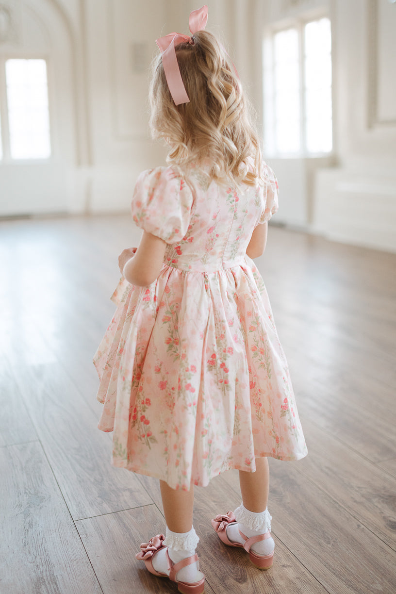 Mini Cupcake Dress in Pink Floral